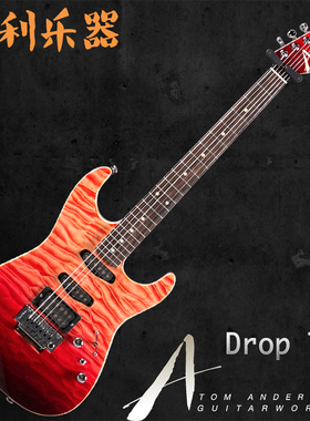 Tom Anderson Drop Top Red Surf 美产手工电吉他【多利乐器】