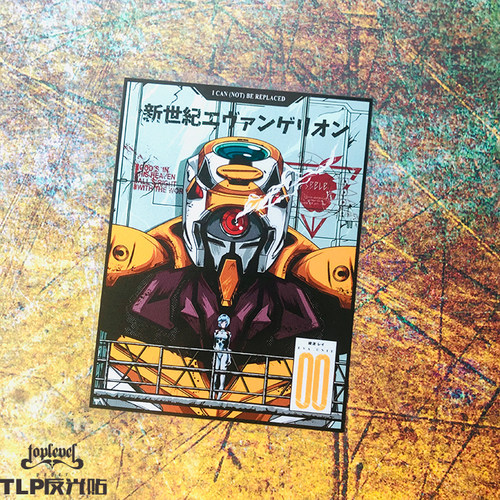 tlp反光车贴00号机eva贴纸