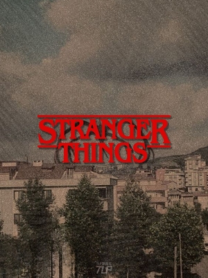 怪奇物语车贴美剧迷防水