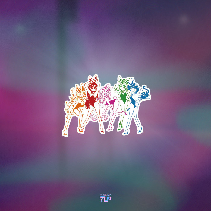 TLP反光车贴 美少女战士月野兔水野亚美火野丽笔记本行李箱贴墙贴,汽车用品/电子/清洗/改装,汽车装饰贴/反光贴,淘宝优惠券,粉丝福利购,淘宝优惠卷