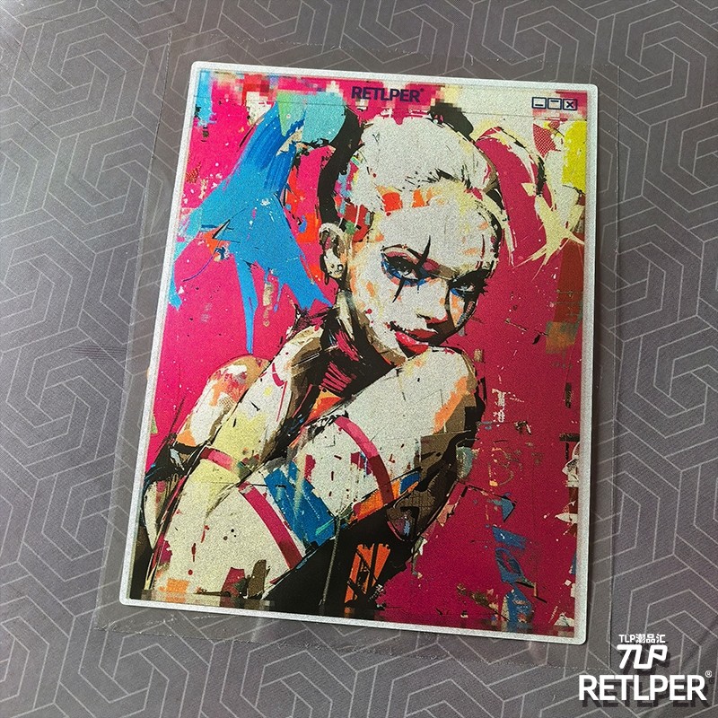 RETLPER反光贴纸 原创 小丑女双马尾 涂鸦油画风格 防水汽摩贴纸,摩托车/装备/配件,贴纸/贴膜,淘宝优惠券,粉丝福利购,淘宝优惠卷