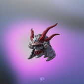 TLP反光车贴 武士samurai骷髅头盔凶神恶煞獠牙般若战国防水贴纸