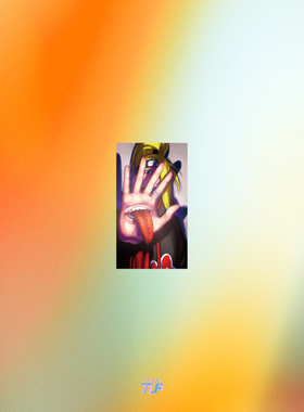 TLP反光车贴 火影忍者晓组织迪达拉Deidara土之国岩隐村防水贴纸