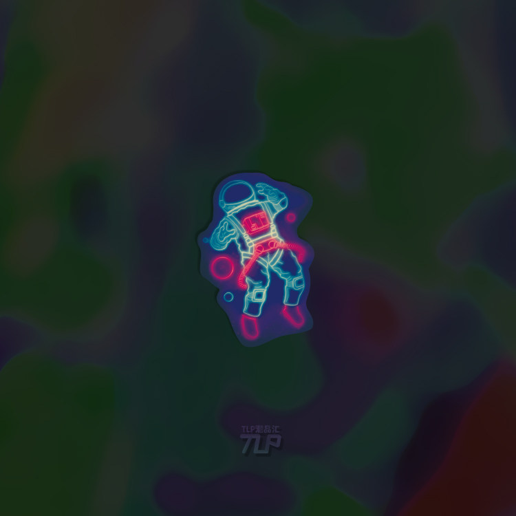 TLP反光车贴 飘荡在宇宙中的宇航员 防水多用笔记本装饰 平面贴纸,3C数码配件,笔记本炫彩贴,淘宝优惠券,粉丝福利购,淘宝优惠卷