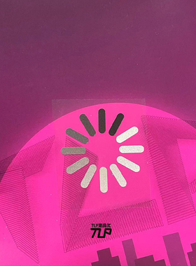 TLP镂空车贴 加载中 loading 卡了蒙了 缓冲标志 防水多用贴纸