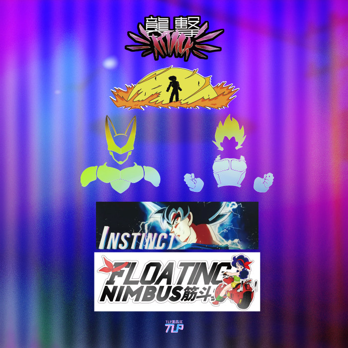 TLP套贴 七龙珠孙悟空贝吉塔超级赛亚人变身兰琪筋斗云袭击贴纸,汽车用品/电子/清洗/改装,汽车装饰贴/反光贴,淘宝优惠券,粉丝福利购,淘宝优惠卷