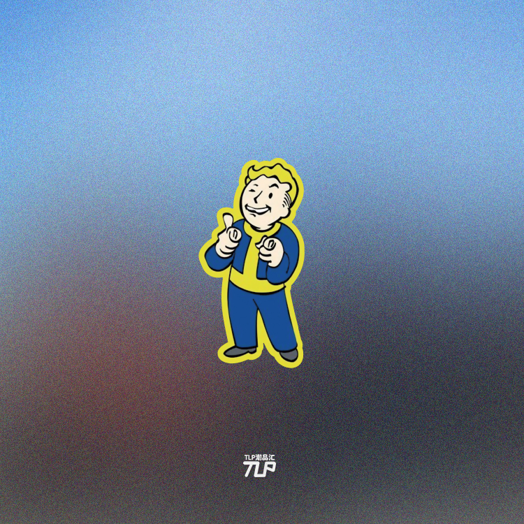 TLP反光贴辐射小子Fallout4哔哔Vault Pip Boy游戏防水贴纸