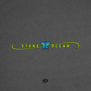 Ocean乔乔动漫多用防水贴 Stone TLP镂空车贴 JOJO奇妙冒险石之海