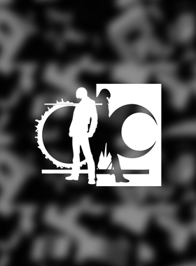 TLP镂空车贴 八神日食 KOF97 街机游戏 汽摩防水平面贴纸