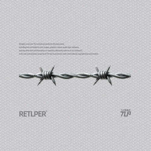RETLPER镂空车贴 原创 朋克机能荆棘 立体感 汽摩防水平面贴纸