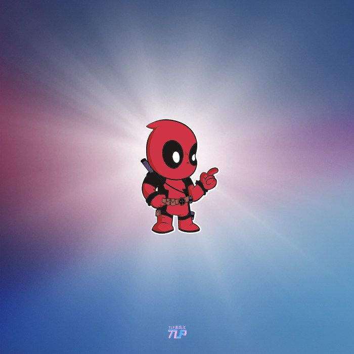 tlp反光车贴 漫威嘴炮死侍复仇者联盟 超级英雄 玻璃动漫电影贴纸