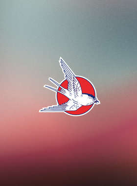 TLP反光车贴 燕子Swallow日式汽车纹身鸟类动物图腾潮贴防水遮痕