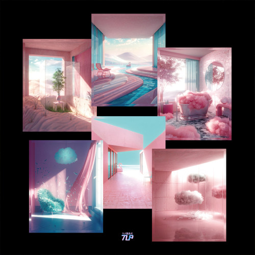 tlp潮品汇笔记本贴纸粉色