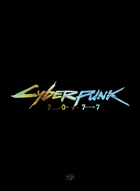 TLP镂空车贴 赛博朋克2077Cyberpunk标志logo夜之城防水玻璃贴纸