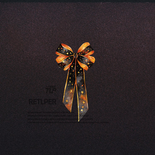 RETLPER镂空车贴 原创 静谧星宇蝴蝶结 汽摩防水装饰平面贴纸