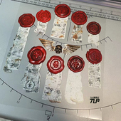 忠诚 TLP反光车贴 帝国飞翼骷髅 战锤 平面防水贴纸 纯洁印记