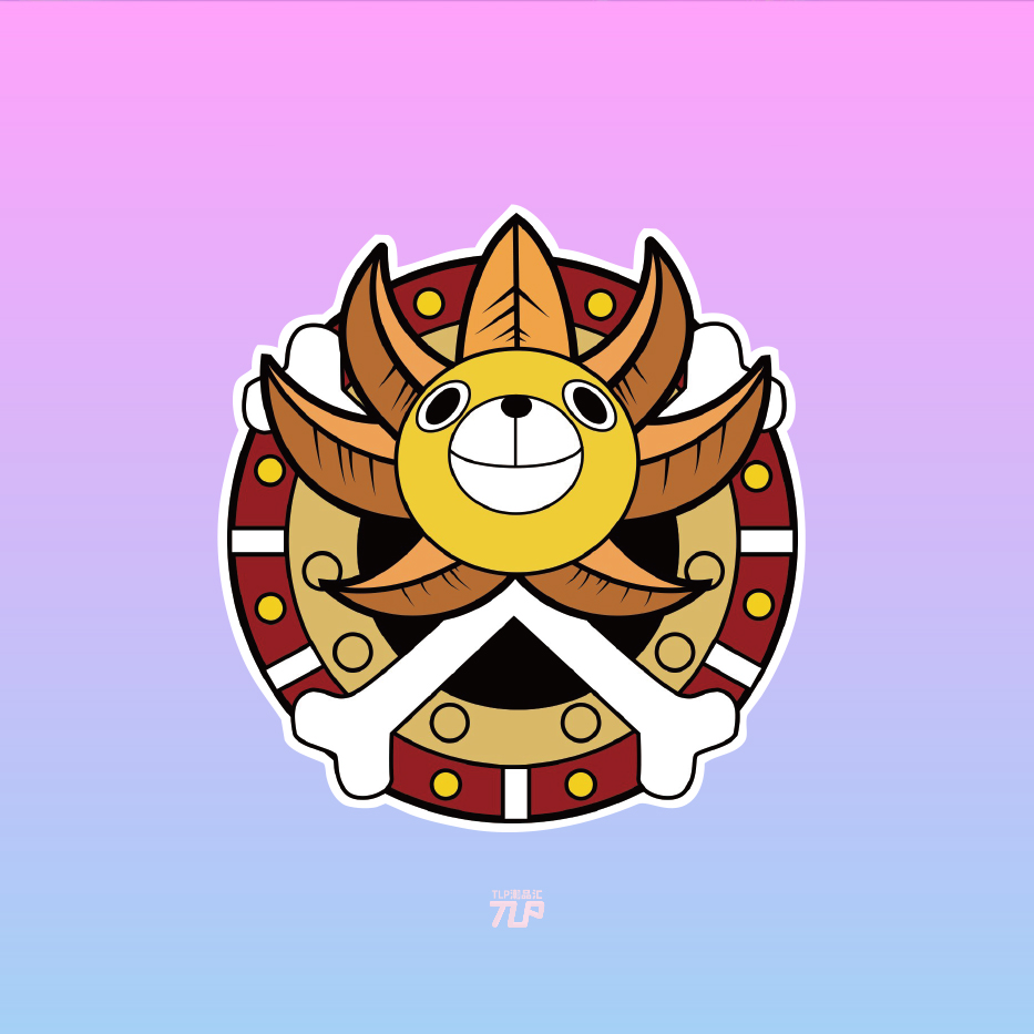 海贼王贴纸万里阳光船