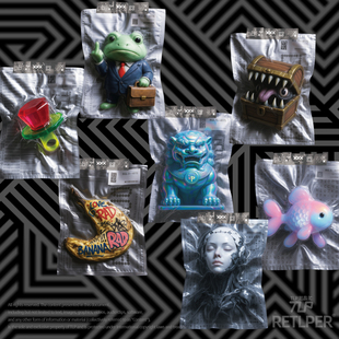 立体感 RETLPER反光车贴 第四批样本 RE锐儿收集 平面贴纸 原创