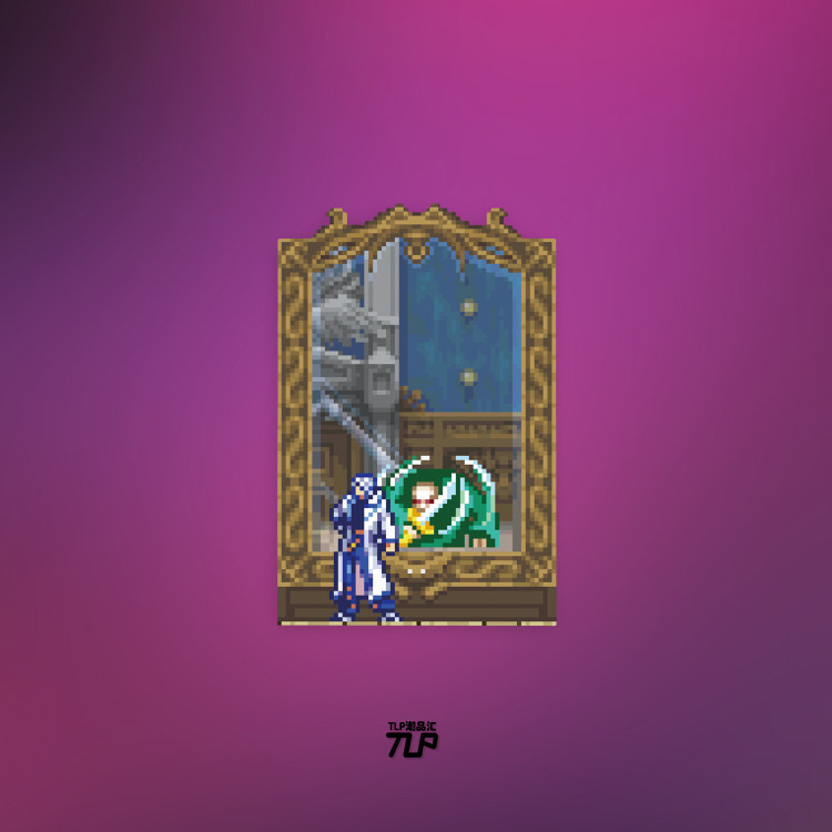 TLP反光贴 像素风 恶魔城 晓月圆舞曲 镜魔 怀旧游戏平板装饰贴纸,3C数码配件,笔记本炫彩贴,淘宝优惠券,粉丝福利购,淘宝优惠卷