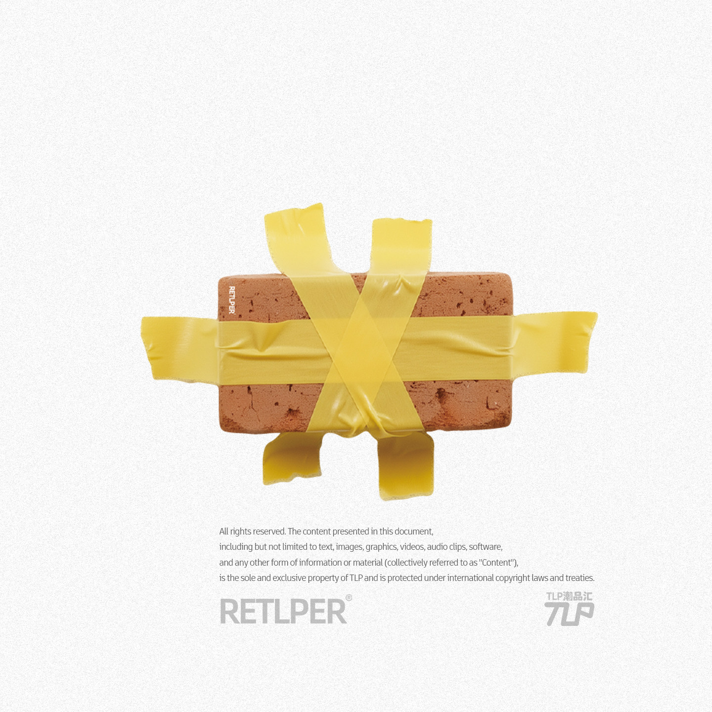 RETLPER镂空车贴 原创 胶带固定的砖头 立体感 汽摩防水平面贴纸,汽车用品/电子/清洗/改装,汽车贴片/贴纸,淘宝优惠券,粉丝福利购,淘宝优惠卷