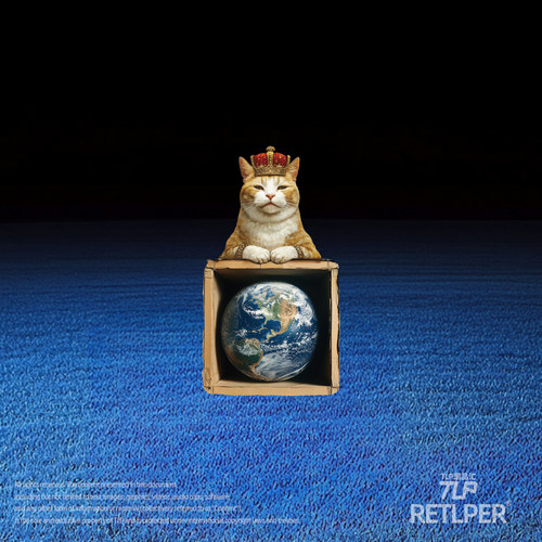 RETLPER反光贴纸 原创 猫主子的玩具 铲屎官爱宠汽摩个性防水贴纸