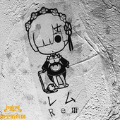 TLP镂空车贴 Re从零开始 异世界生活雷姆Rem流星锤行李箱笔记本