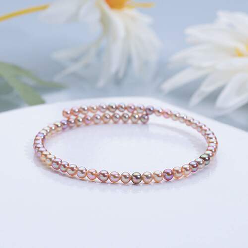 “幻影彩虹” 珍珠手镯3-4mm 2316H00DY