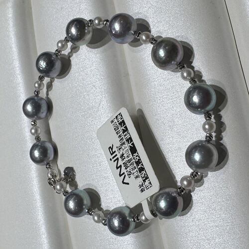 “星河灿烂”海水真多麻手链 18k金 775H00DY