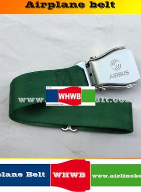 38mm男女通用Airbus空客飞机安全带腰带流行裤带商务休闲服装皮带