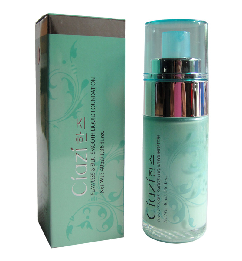 韩姿无瑕粉底液象牙白遮瑕不脱妆