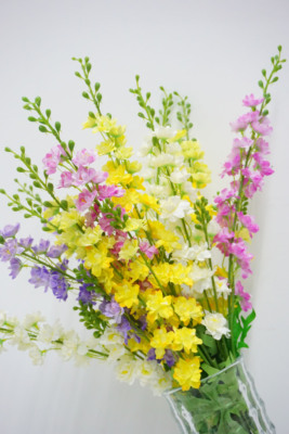 飞燕草风信子美式乡村客厅装饰花