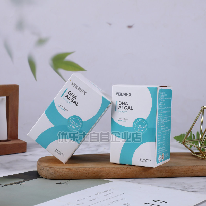 优乐仕YOUREX新西兰进口优乐仕DHA藻油亚麻籽油60粒/瓶