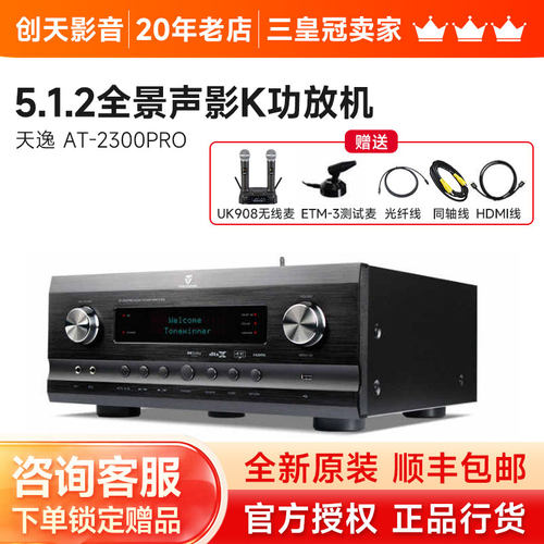 天逸AT-2300PRO家庭影K功放机