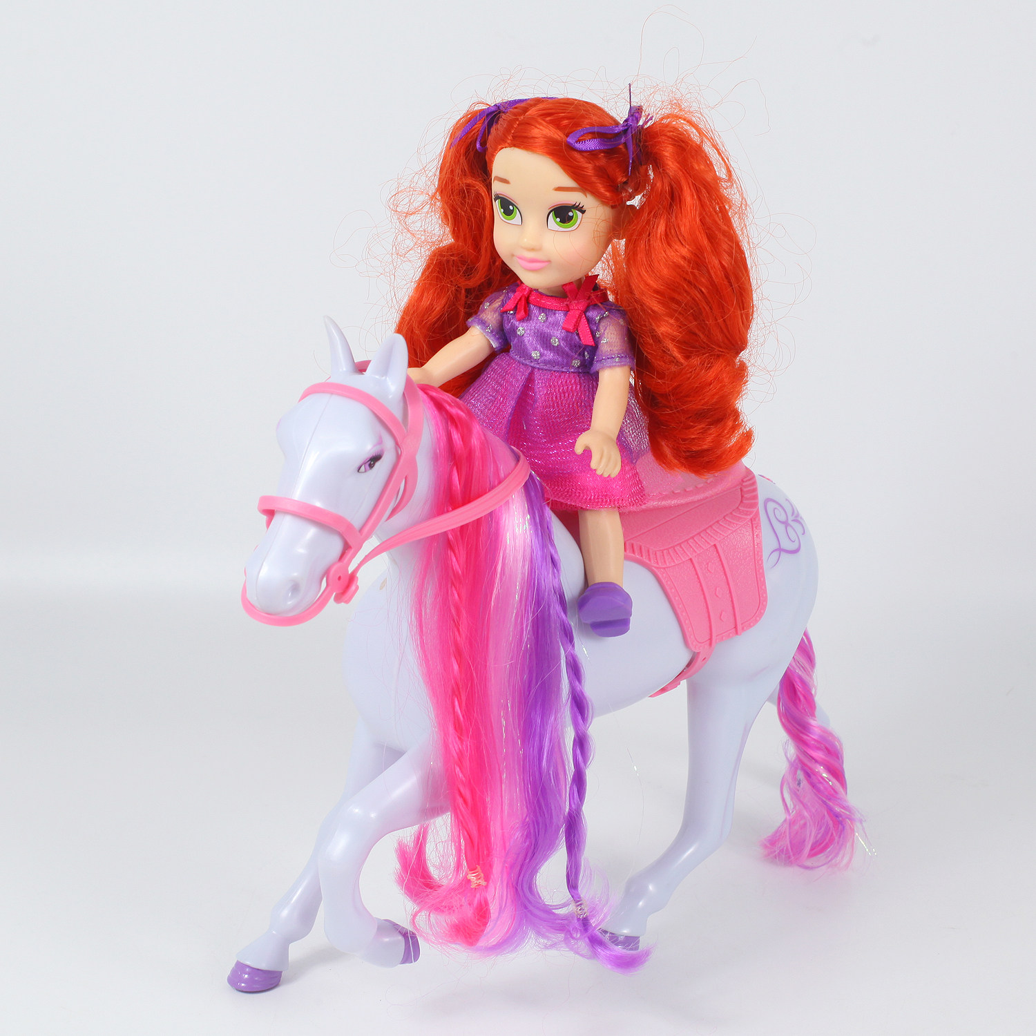 女孩过家家小沙龙公主和小仲马16厘米娃娃场景公仔摆件女孩玩具