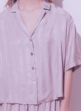 O 慵懒短袖短裤家居服套装NK4111