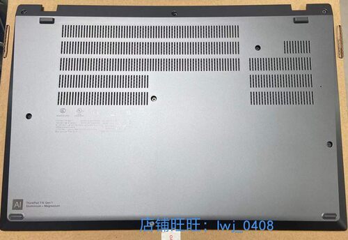 全新Thinkpad塑料 T16 GEN1 D壳 底盖 下盖 外壳 灰色AP2D6000C10