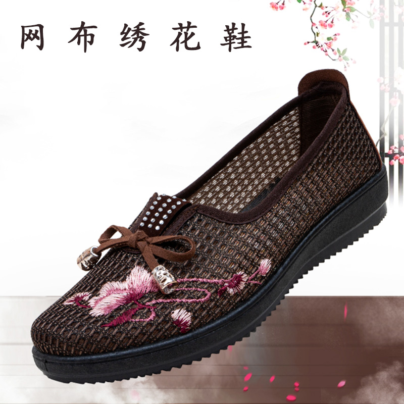 老北京布鞋夏季平底浅口休闲