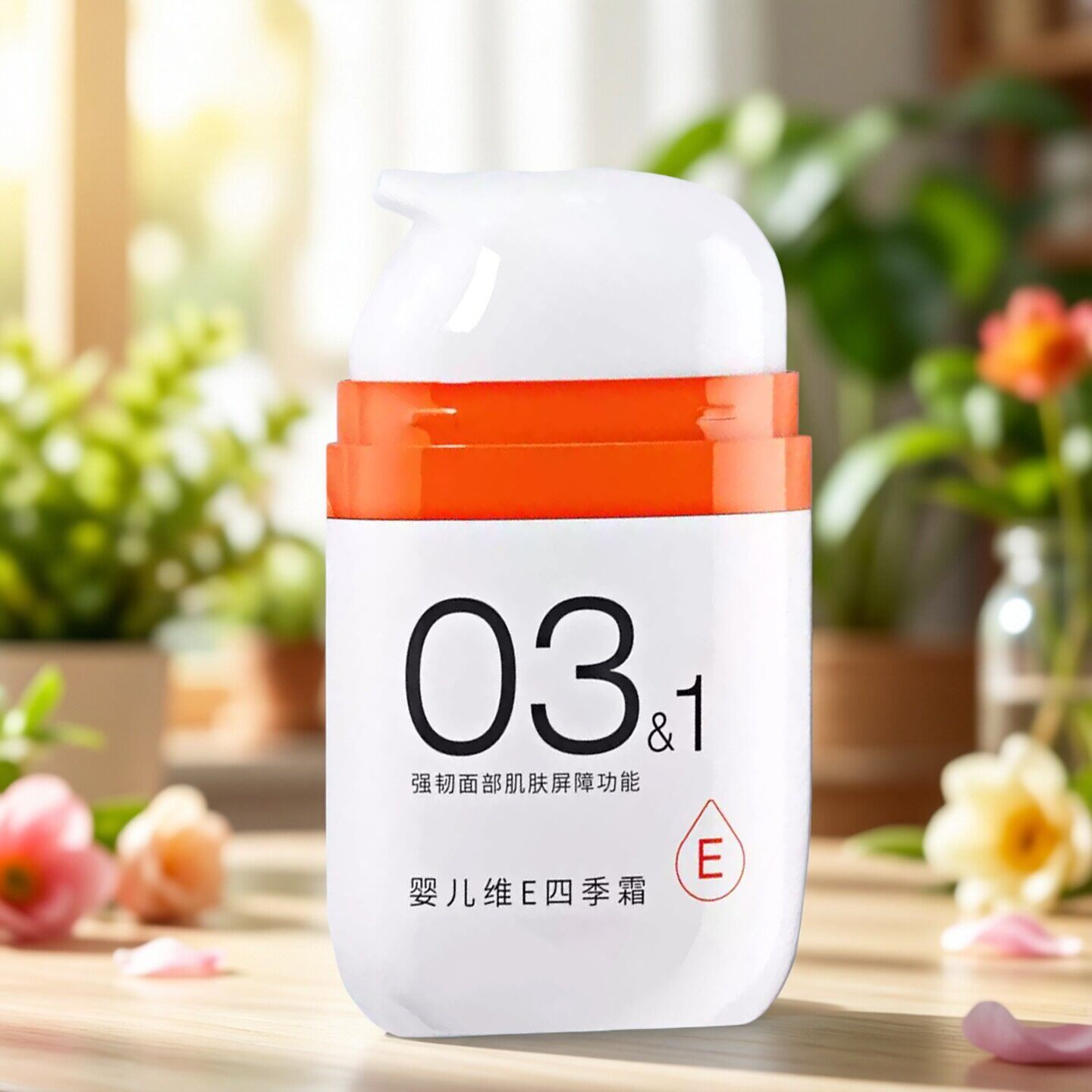 亲初儿童面霜维e婴儿保湿霜春夏补水宝宝润肤乳擦脸面部滋润护肤