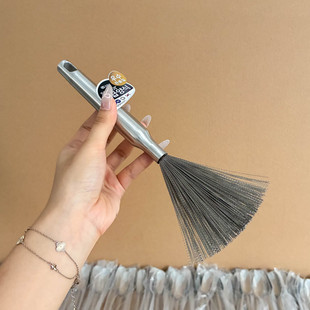 外贸原单304不锈钢锅刷厨房专用刷锅神器家用厨具洗锅刷子长柄ins