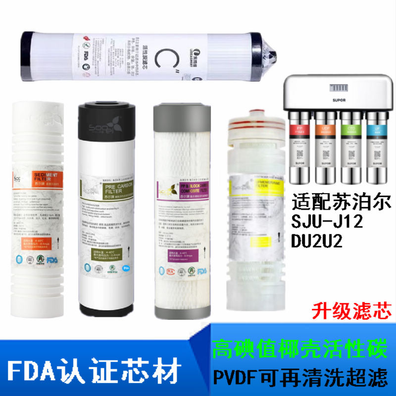 适配苏泊尔du2u2净水器滤芯