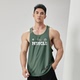 撸铁狼宽松工字运动背心无袖 坎肩罩衫 健身衣服速干专业马拉松跑步