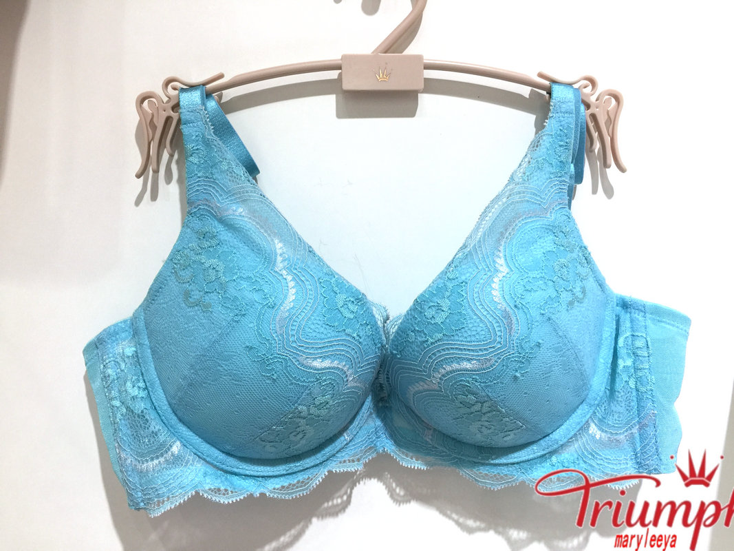 性感蕾丝深v水袋文胸现货