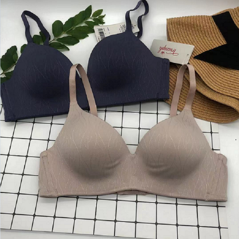 简约风光面无痕全罩杯透气文胸