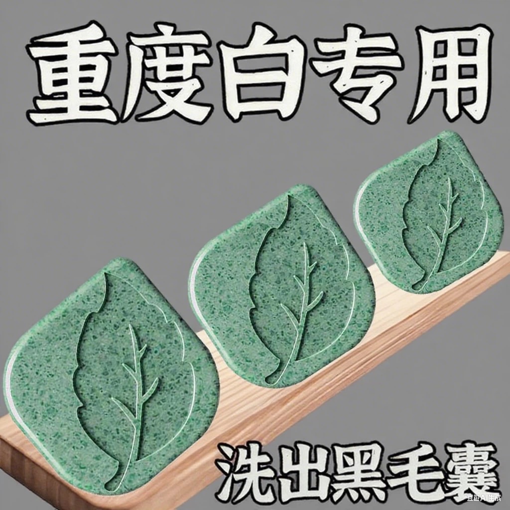 侧柏叶乌斯曼养发固发皂乌发黑发