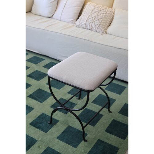 嘻物所化妆凳中古复刻复古金属