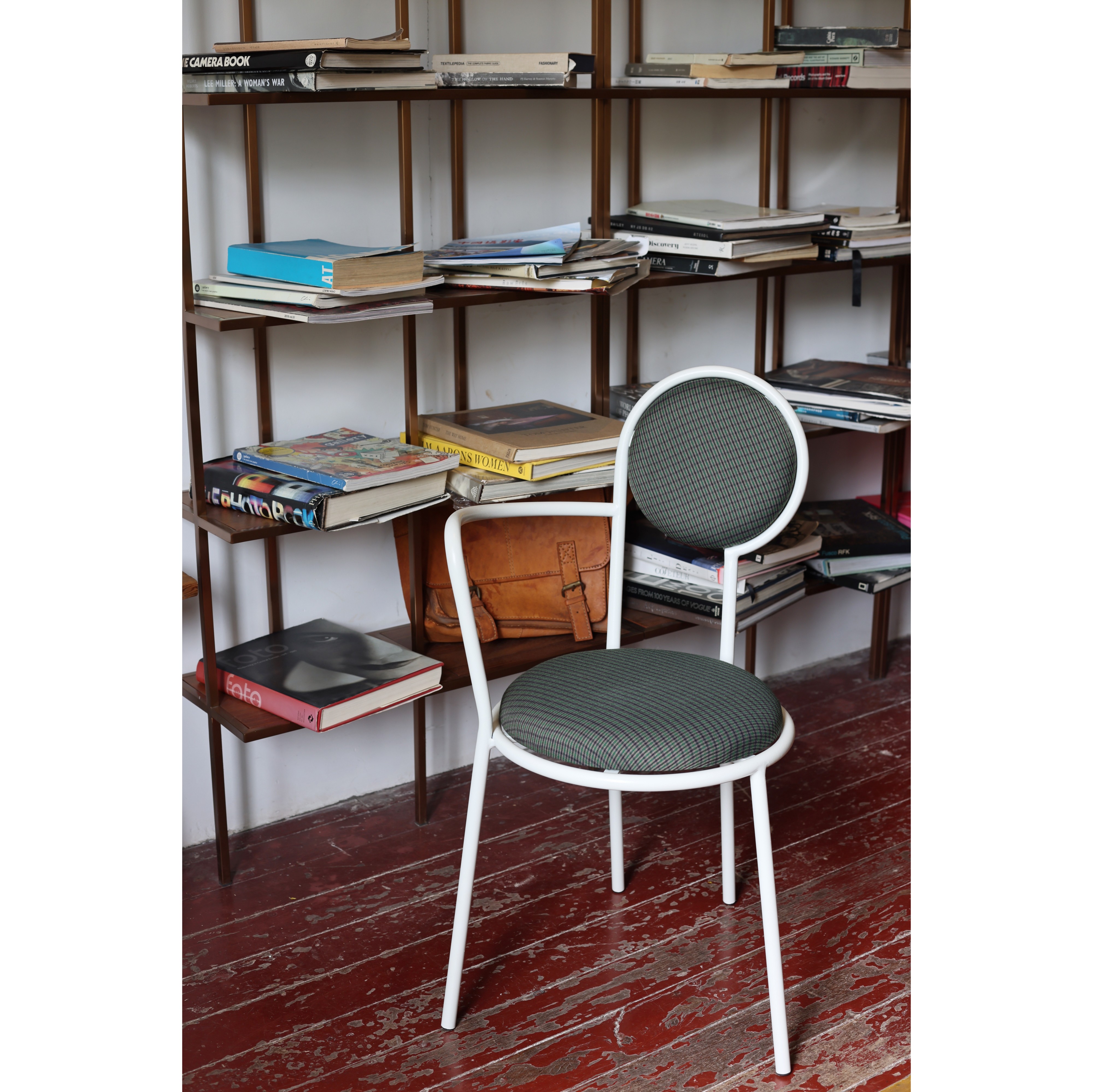 复古椅子嘻物所单手把格子中古