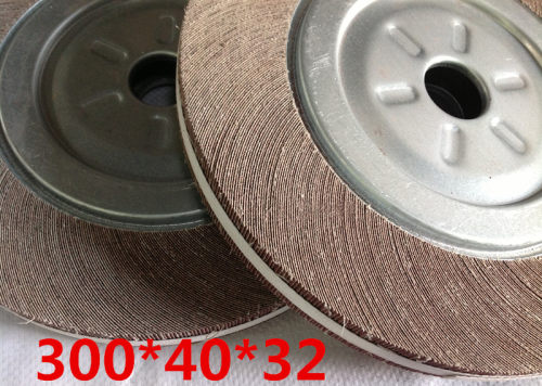 厂家直销/千叶轮/千页轮/夹头叶轮/抛光轮/砂布轮/300*40*32