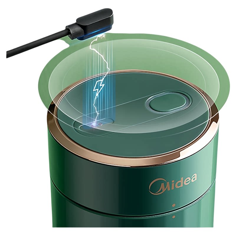 适用于Midea美的榨汁机榨汁杯磁吸充电线LZ4X3-109A果汁机充电器