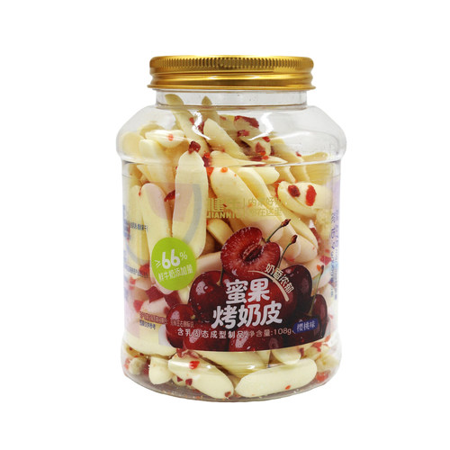 健牛内蒙古蜜果烤奶皮罐装108g