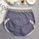 拍4送1 外贸出口韩国高腰妈妈纯棉包臀内裤 女款 大码 纯色无痕